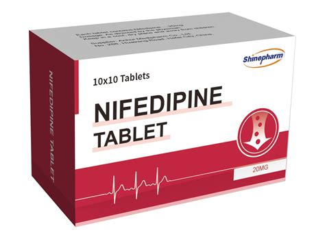 Nifedipine .